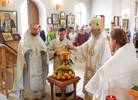 В праздник Преображения Господня митрополит Герман посетил Кореневское благочиние 