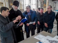 Техническое совещание в Воскресенском храме Знаменского монастыря