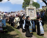 Российско-украинский крестный ход с Пряжевской иконой Божией Матери