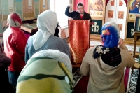 Божественная литургия с сурдопереводом в Неделю святых жен-мироносиц