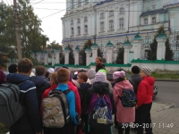 Учащиеся Курской школы-лицея №6 посетили Сергиево-Казанский собор