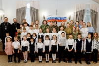 Праздничный концерт воспитанников воскресной школы Серафимовского храма г. Курска