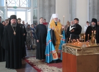 Курское духовенство приняло участие в торжествах, посвященных 75-летию Курской битвы