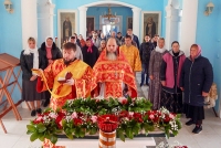 Престольный праздник в Георгиевском храме с. Уколово