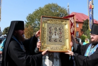 Икона Божией Матери «Знамение» перевезена из Коренной пустыни в Знаменский собор