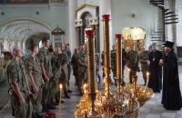 Обзорная экскурсия по Знаменскому монастырю для военнослужащих