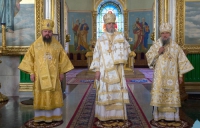 Епископ Щигровский и Мантуровский Паисий (Юрков) прибыл к месту своего служения