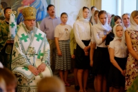 Храмовый праздник в православной гимназии г. Курска