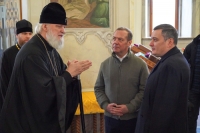 Митрополит Курский и Рыльский Герман встретился с заместителем председателя Совета Безопасности РФ Дмитрием Анатольевичем Медведевым