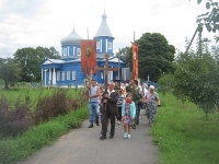 Престольный праздник в селе Полукотельниково Обоянского района Курской области