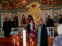 Праздничное богослужение в Успенском храме п. Касторное