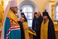 Архипастырский визит в Рыльский Свято-Николаевский мужской монастырь
