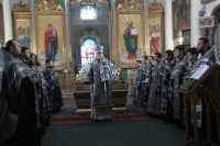 В Великую Пятницу митрополит Герман совершил чин выноса Святой Плащаницы