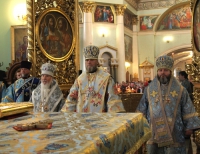 Празднование 400-летия со дня основания Знаменского мужского монастыря